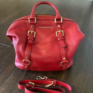 Michael Kors red bag
